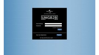 UMGB2B - Login