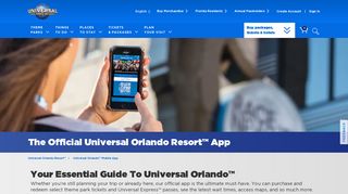 The Official Universal Orlando Resort™ App | Universal Orlando ...