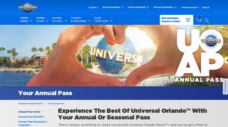 Year Round Vacation Value With An Annual Pass | Universal Orlando ...