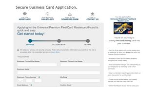 Universal Premium FleetCard Mastercard - FleetCards USA