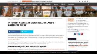 Internet Access at Universal Orlando - complete guide | Orlando Informer