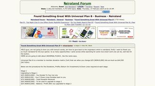 Found Something Great With Universal Plan B - Business - Nigeria ...