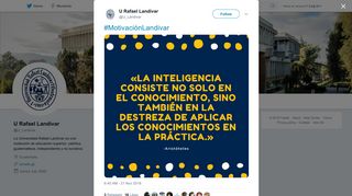 U Rafael Landívar on Twitter: 