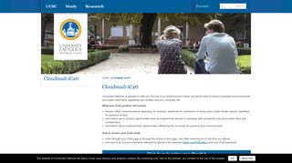 Cloudmail-iCatt | Università Cattolica del Sacro Cuore