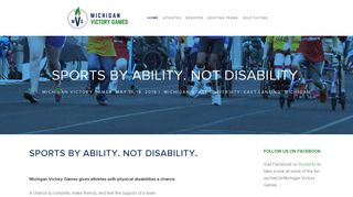 Michigan Victory Games | Sports By Ability. Not Disability.