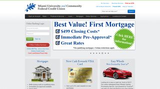 Miami University Community Federal Credit Union - Home