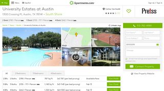 University Estates at Austin Apartments - Austin, TX | Apartments.com