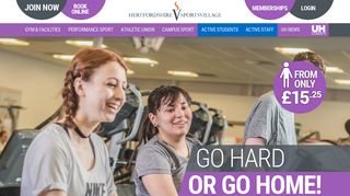 UH Sport – Hertfordshire Student Sport & Physical Activity