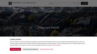 Step 3. Submit your Online application - University of Amsterdam