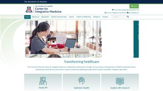 Arizona Center for Integrative Medicine - University of Arizona