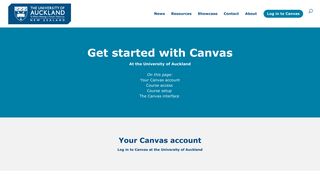 Get started with Canvas | Canvas at the University of Auckland
