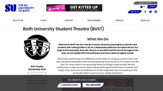 Bath University Student Theatre (BUST) - The SU Bath