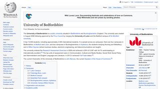 University of Bedfordshire - Wikipedia