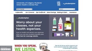 University of Calgary - MyStudentPlan.CA