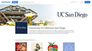 University of California San Diego Online Courses | Coursera
