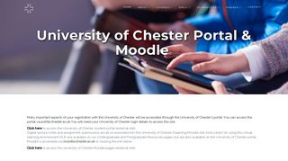 University of Chester Portal & Moodle - Mattersey Hall