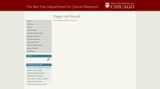 cMail to xMail Transition Details | The Ben May Department for Cancer ...