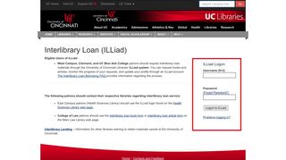 UC Libraries, University of Cincinnati