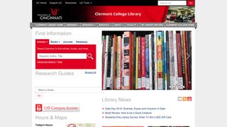 Library, Colleges Around Cincinnati, University of Cincinnati