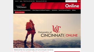 Welcome to University of Cincinnati Online, University of Cincinnati