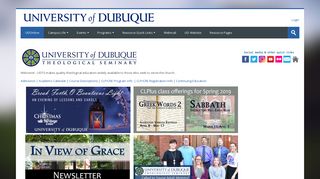UDTS - UDOnline - University of Dubuque