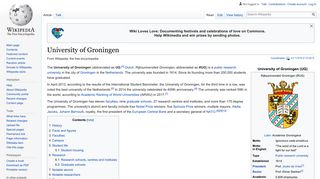 University of Groningen - Wikipedia