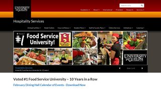 Hospitality Services - University of Guelph