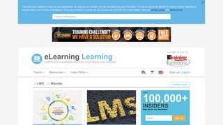 LMS and Moodle - eLearning Learning