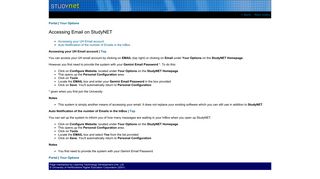 Accessing your UH Email account - studynet.herts.ac.uk - University of ...