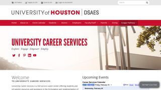 University Career Services - University of Houston