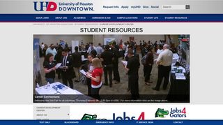 Career Development Center | University of Houston-Downtown