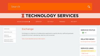 Exchange | Technology Services at Illinois