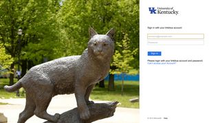 Sign In - linkblue Account Manager - University of Kentucky