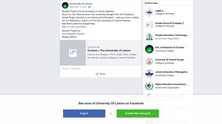Student Portal UOL & University of... - University Of Lahore | Facebook