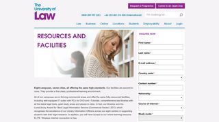 Resources and Facilities | The University of Law