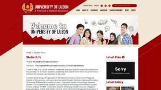 Student Life | University of Luzon