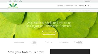 Formula Botanica: Accredited Organic Skincare School