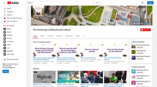 The University of Manchester Library - YouTube