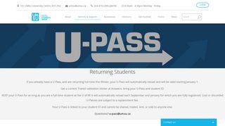 U-Pass - UMSU - University of Manitoba Students' Union