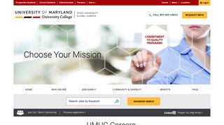 Faculty, Adjunct, and University Jobs | UMUC Careers