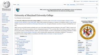 University of Maryland University College - Wikipedia