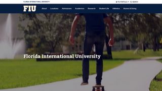 Home | Florida International University in Miami, FL