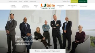 University of Miami | Online Degree Programs | UOnline