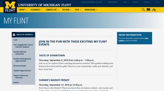 My Flint | University of Michigan-Flint
