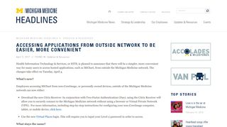 Accessing applications from outside network to be easier, more ...
