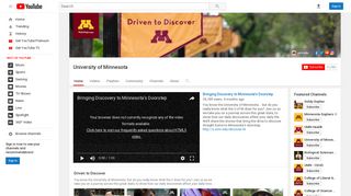 University of Minnesota - YouTube