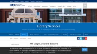 Library Services - University of New England