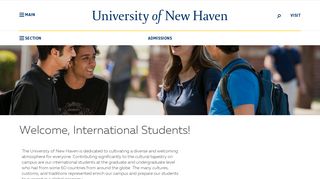 International Students - University of New Haven