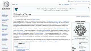 University of Ottawa - Wikipedia