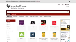 University of Phoenix | Academic Software Discounts